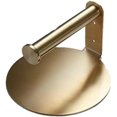 thumbnail image 1 of Portarrollos de papel higiénico de acero inoxidable dorado, soporte para rollo de papel higiénico para baño, estante de almacenamiento para teléfono móvil montado en la pared, soporte para papel, 1 of 5