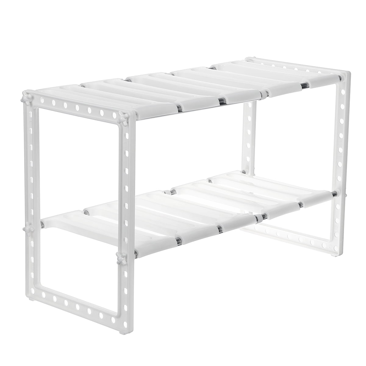 Under Sink Rack 2Tier Expandable Storage Organizer Under Sink Organizer for Home Kitchen