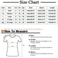 thumbnail image 3 of Scyoekwg Womens Tops Summer Trendy Short Sleeve Shirt for Women Personality Print Comfy Casual Loose Graphic Tees V-Neck Tunic Tops T-Shirts Purple L, 3 of 5