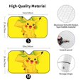 thumbnail image 3 of Windshield Sun Shade Foldable Car Front Window Sunshade For Car Suv Trucks Vans - Best Heat Shield Blocker Visor Cover Blocks Uv Rays And Keeps Your Vehicle Cool-Medium, 3 of 5
