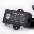 thumbnail image 3 of FlyFlise 12V 24V LED Battery Indicator Level Meter Gauge for Lead-acid Battery, 3 of 7