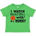 thumbnail image 3 of Inktastic I Watch Basketball with Mommy Boys Toddler T-Shirt, 3 of 5