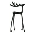 thumbnail image 5 of FYHALE 2025 Christmas Decorations - Set of 2 Black Reindeer Statues, Metal Reindeer Modern Xmas Figurines, Black Reindeer Indoor Holiday Decor Table Centerpieces, 5 of 5