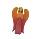 thumbnail image 3 of Figuras de ángel contemporáneas de resina, estatua abstracta, figura decorativa, habitación de lujo Rojo degradado, 3 of 6
