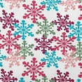 thumbnail image 2 of 20" x 20" Simply Daisy Snow Fall Polyester Indoor/Outdoor Pillow, Holiday Pink Qty 1, 2 of 3