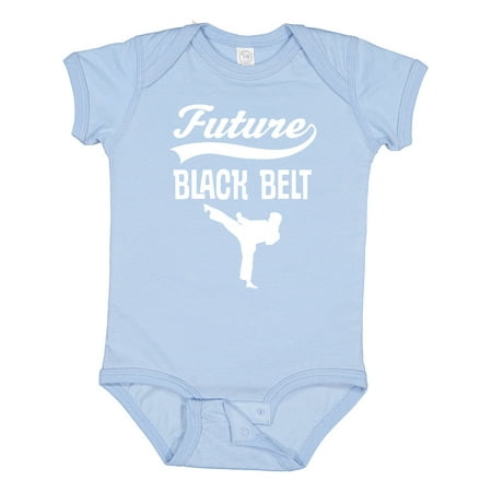 

Inktastic Martial Arts Future Black Belt Karate Gift Baby Boy or Baby Girl Bodysuit