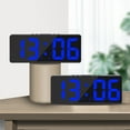 thumbnail image 4 of sruoe Alarm Clock, Alarm Clocks for Bedroom, Smart Alarm Clock, Clock Alarm, Deep Sleep Alarm Clocks, Bell Alarm Clock, Wireless Charging Home, Plastic, 4 of 5