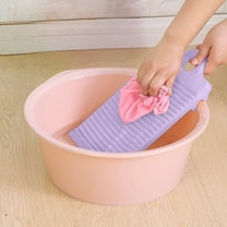 Premium Plastic Washboard - Durable & Lightweight Scrub Board for Laundry, Hand Washing, Camping & Travel - Eco-Friendly Household Cleaning Tool (31x16.1x2cm)