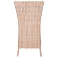 thumbnail image 6 of SAFAVIEH Allen Rattan Accent Chair, Natural White Wash, Set of 2, 6 of 11