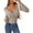 Light Khaki, variant on PRETTYGARDEN Women's Long Sleeve Tops Fall Fashion Henley Shirts Slim Fitted Ribbed Knit Tees Blouses Going Out Outfits