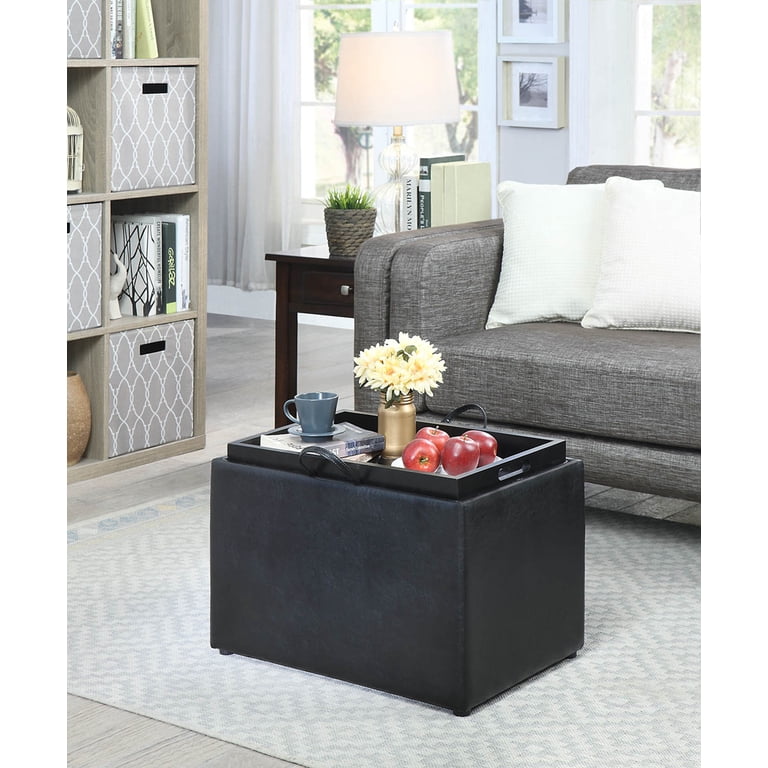 Convenience Concepts Accent Storage Ottoman, Multiple Colors photo 1