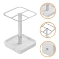 thumbnail image 4 of Stainless Steel Resin Toothbrush Holder Electric Toothbrush Stand Countertop Toothpaste Organizer, 4 of 8