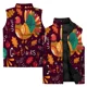 thumbnail image 4 of Conjunto de entrenamiento con calabaza para hombre, chaleco aislante, chaquetas de plumón duraderas para otoño, chalecos de moda para el Día de Acción de Gracias 2024 para hombre, abrigo de pavo, 4 of 4