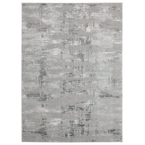United Weavers Cascades Area Rug 2601 10972 Salish Grey Lines Shaded 5' 3" x 7' 2" Rectangle