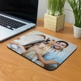 thumbnail image 5 of WIRESTER Rectangle Customized Personalized Gaming Mat Mousepads Non-Slip Rubber Base Mousepad Stitched Edge 9.5x7.88x0.12 in, Non-Slip Mouse Pad for Home, Office, and Gaming Desk, 5 of 5