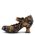 thumbnail image 2 of L`Artiste Adodora Women's Mary Jane Pump with Elegant Floral Tapestry Design, 2 of 9