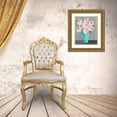 thumbnail image 3 of Moore, Regina 12x14 Gold Ornate Wood Framed with Double Matting Museum Art Print Titled - Sorbet Floral II, 3 of 4