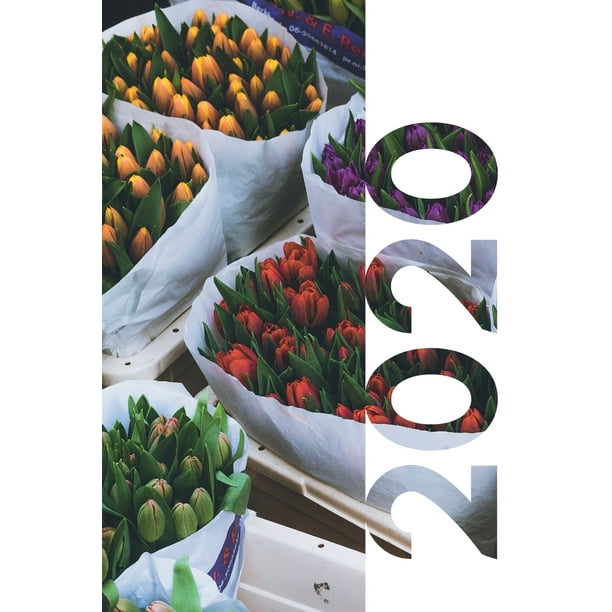 2020: Secret santa gifts for gardeners Charming Planner Calendar Organizer Daily Weekly Monthly
