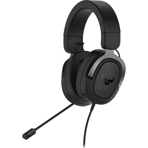 ASUS TUF H3 Gaming Headset H3 – Discord, TeamSpeak Certified |7.1 Surround Sound | Gaming Headphones with Boom Microphone for PC, Playstation 4, Nintendo Switch, Xbox One, Mobile Devices