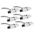 thumbnail image 4 of Noref Guitar Bridge String Saddles,6Pcs Guitar Bridge String Saddles for Tremolo Bridges Musical Instrument Accessories,Tremolo Bridge Locked String Saddle, 4 of 8