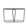 thumbnail image 5 of Furniture of America Miffa Contemporary Metal 1-Shelf Console Table, 5 of 5
