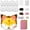 Yellow, variant on 6PCS Paper Therian Cat Set - DIY Gear Including Blank Fabrics Brushes Mesh Sheets Glowing Paint for Halloween and Parties