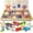 Bunny, variant on 72 Pcs Wooden Dress Up Puzzle, Mix & Match Animal Dress-Up Toys with Storage Box, Change Clothes Puzzle Games,Educational Montessori Toys, Non-Toxic & Safe, Ideal Gift(Mixed)