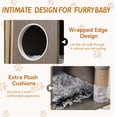 thumbnail image 6 of Garderth Cat Tree With Litter Box Enclosure,Cat Litter Box Enclosure,Modern Cat Tower For Indoor Cats,Cat Condo With Large Platform,Food Station And Hammocks,Hidden Washroom Furniture, 6 of 6