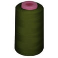thumbnail image 2 of LA Linen ThreadOliveA621 6000 Yards 100 Percent Polyester Cone Serger Thread, Olive - A621, 2 of 2