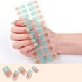 thumbnail image 5 of Semi Cured Nails Polish Stickers Gels Nails Stickers Gels Nail Strips for Woman, 5 of 20