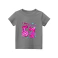 thumbnail image 5 of YOUYEDIAN Birthday 7 Year Old Girl T Shirt - I was 6 Now I'm 7 67 Funny Cute Short Sleeve Crew Neck Tops (Gray, 3-4 Years), 5 of 5