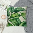 thumbnail image 2 of Nawypu Tropical Green Banana Leaves Throw Pillow Cases Summer Style  Cushion Covers Jungle Plants with Palm Tree Leaf Decorations Home Couch Standard Pillowcase, 2 of 5