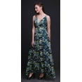 thumbnail image 4 of Bimba Robe de Plage Bohème Longue Sans Manches à Bretelles Imprimée Florale pour Femme - X-Grand, 4 of 6