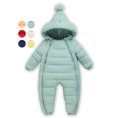 

Yuanyu 0-24M Baby Winter Thicken Snowsuit for Boys Girls Cute Down Jacket Jumpsuit