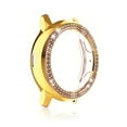 thumbnail image 1 of Boîtier de Montre, Fermeté, Forme Ronde, Cadre Rigide, Pare-Chocs, Protecteur en Strass Scintillants, Chic, Antichoc, Coque Unie, Couvre-Montre, R820-44mm, Or, 1 of 6