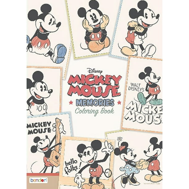 Disney Mickey Mouse Memories Coloring Book