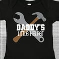 thumbnail image 4 of Inktastic Daddy's Little Helper Tool Set Boys Baby Bodysuit, 4 of 5