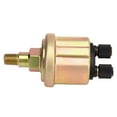 thumbnail image 1 of Sensor de presión de aceite para generador diésel, 1/8 NPT, sensor de presión de aceite de doble cabezal dorado mate para VDO 0-10 bar, 1 of 12