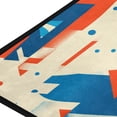 thumbnail image 2 of Abstract Geometric Art Design Non Slip Long Door Mat 39''x20'' Soft, Absorbent, for Kitchen, Bathroom, and Bedroom, 2 of 8