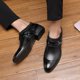 thumbnail image 5 of Zapatos de cuero de primavera para hombre, zapatos de vestir de negocios de gran tamaño, zapatos casuales de moda Baita para hombre, zapatos de moda, 5 of 6