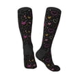 thumbnail image 4 of Haiem Heart and Stars Socks, Funny Novelty Crazy Design Cotton Socks Sports Socks Knee High Socks For Men, Women,1Pairs - Gift For Working Friends, 4 of 9