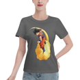 thumbnail image 1 of Women's Basic Short Sleeve T-Shirt Dragon Ball Wukong, 1 of 6