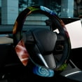 thumbnail image 6 of Snail 14.5 Inch Printing PVC Leather Car Wheel Cover Steering Wheel Cover Auto Accessories, 6 of 6