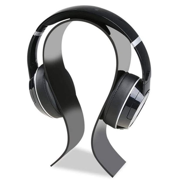 Soporte Acrílico Para Auriculares Soporte Para Auriculares Para Juegos/Exhibición De Suspensión, Soporte Para Auriculares Para Juegos - Soporte Para Auriculares Con Cable, De Estudio - Negro