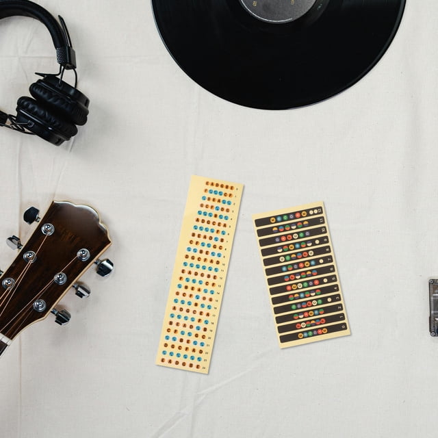 USHOBE 2Ud Marcadores De Para Guitarra Bass Y Acústica Con Material Duradero Multicolor