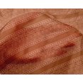 thumbnail image 4 of oneOone Silk Tabby Fabric Leaves & Chevron Block Decor Fabric Printed BTY 42 Inch Wide, 4 of 4