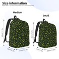 thumbnail image 2 of Easygdp Green Branch Olive Mochila de Lona Resistente para Laptop, Compatible con Laptops de 15 a 17 pulgadas, Ideal para Escuela, Trabajo y Viajes-Medium, 2 of 5