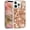 Rose Gold, variant on Compatible with iPhone 14 Pro Max Bling Diamond Case Fashion Luxury Glitter Shiny Crystal Rhinestones Case Sparkling 3D Heart Crown Flower and Butterfly Gemstone Case for Women and Girls