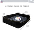 thumbnail image 4 of Cama para mascota calientita NFL Pittsburgh Steelers 100% original, 4 of 7