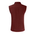 thumbnail image 4 of Lumtrix Men's Linen Sleeveless Shirts Button Down Beach Tank Top Basic Solid Shirt Vest Summer Beach Tank Tops Red 6XL, 4 of 4
